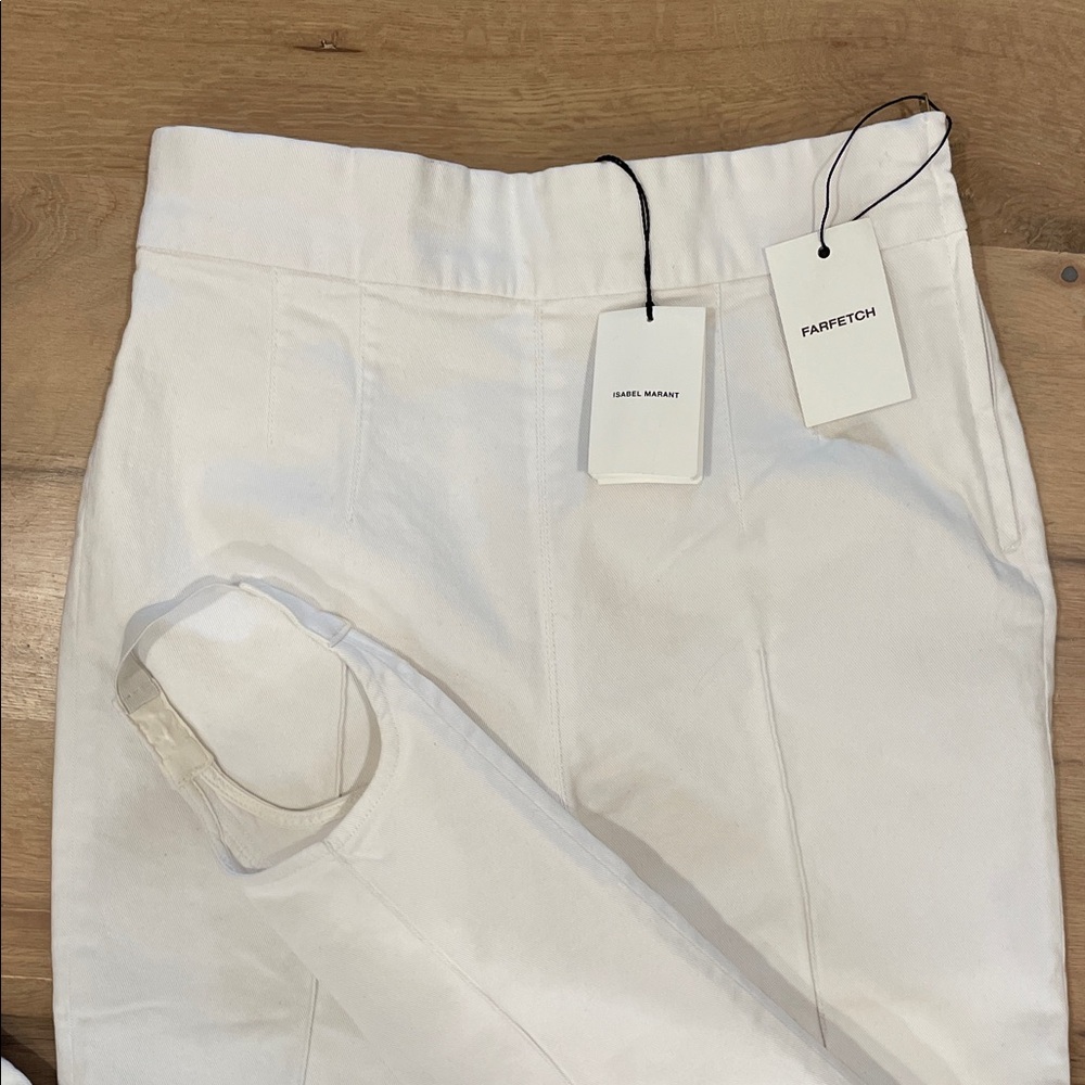 Isabel Marant NWT Farfetch White Stirrup Pants